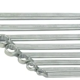 Double sided box end wrench ring spanner Double sided box end wrench ring spanner Double Sided Pipe Wrench-image-0