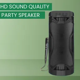 SACRO Bubble (PORTABLE BLUETOOTH PARTY SPEAKER)With Karaoke Mic High Quality SoundQ369 30 W Bluetooth Party Speaker-picture-40