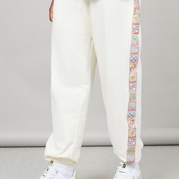 Styli Side Printed Motif Relaxed Fit Joggers-image-57