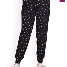 BAESD Girls Printed Pack Of 2 Pure Cotton Joggers-picture-1