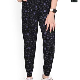BAESD Girls Pack Of 2 Printed Pure Cotton Joggers-picture-10