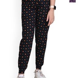 BAESD Girls Printed Pack Of 2 Pure Cotton Joggers-picture-17