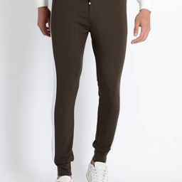 Status Quo Men Colourblocked Cotton Joggers-image-6