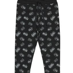 Bodycare Kids Boys Antiviral & Antibacterial Grey Melange Printed Cotton Joggers-image-33