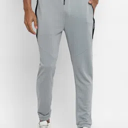 Turtle Men Grey Solid Slim Fit Joggers-image-51