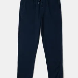 Jockey Boys Super Combed Cotton Solid Joggers with Side Pockets And Ribbed Cuff Hem-image-53