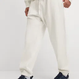 Marks & Spencer Men Mid Rise Oversized Joggers-image-79