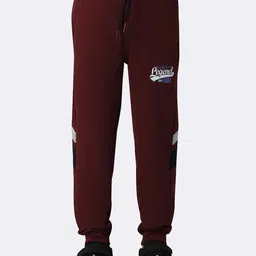 Van Heusen Boys Typography Printed Cotton Smart Tech Easy Stain Release Urban Joggers-image-75