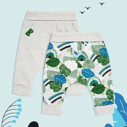 mothercare Infant Boys Grey Pack Of 2 Pure Cotton Joggers-image-66
