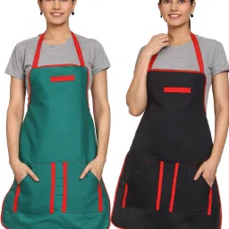 Cotton Home Use Apron - Free Size-27