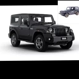S.S.C. BEST Pull Back MAHINDRA THAR CAR for Kid|with Opening Door|GAADI 33-6
