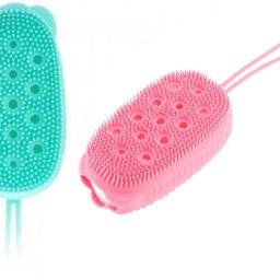 Pack Of 2 Bubble Bath Quick Foaming Scrubbing Soft Rubbing Massage Body Cleaner-image-72