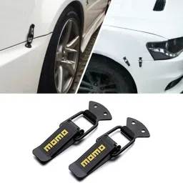 Metal Bumper Hook Lock Clip for Car Bumper Cap (Pack of 2)-06 Front and Rear Mount Towing Hook-image-45