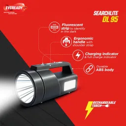eveready DL 95 6 hrs Torch Emergency Light image 4