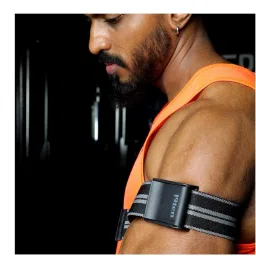 Sports & Fitness Elastic Workout Biceps Triceps Training BFR Arms Band For Gym Arm Support-image-45