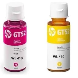 HP INK BOTTLE FOR HP WIRE LESS 410 INK TANK SMART TANK PRINTER FOUR COLOR COMBO Black + Tri Color Combo Pack Ink Bottle-image-20