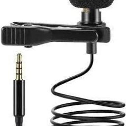Miraaz Collar Mic 3.5 mm Mini Tie Clip Collar Lavalier Lapel Microphone Camera Microphone-image-6
