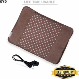cinnamon Velvet Fur Durable (Comfort Instant Joint Muscle Pain Reliever Electric 1 L Hot Water Bag-picture-14