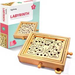 Lybrinth wooden board game l Indoor puzzle board game l 33 cm Surfing Board-7