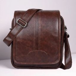 Brown Men Sling Bag Men & Women Sling Bag-image-124