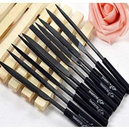 Files Jewelers Diamond Metal Glass Stone Shaping Needles Files Sewing Tool Sets Knife Sharpening Steel-24