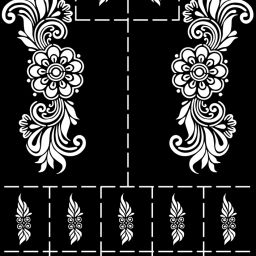 Easy Mehndi Stencil Sticker Design For Beginners And Festival Use-image-4