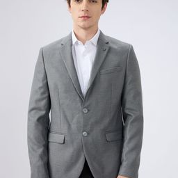 killer Men Solid Single Breasted Casual Blazer-picture-16