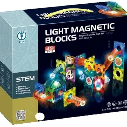 Light Magnetic Tiles Building Blocks-38