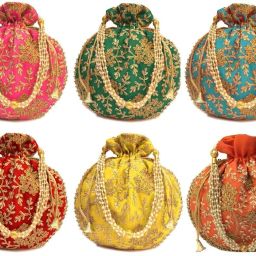 Women Multicolor Potli-image-38