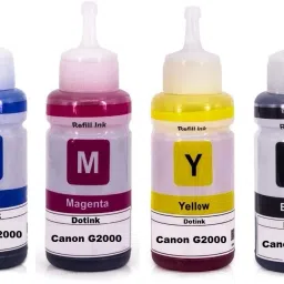 verena for Canon G2000 Dye Ink Compatible for Canon G1000, G1010, G2000, G2010, G3000, G3010, G4000, G4010 & 6070 Inkjet Printer (4*70 ml) GI-790 Ink Code Black + Tri Color Combo Pack Ink Bottle-image-14