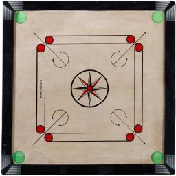 20 INCH SMALL CARROM FOR KIDS GLOSS FINISH CARROM BOARD WITH COINS & POWDER 50.8 cm Carrom Board-picture-22