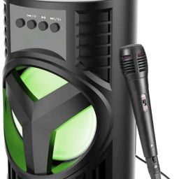 Techobucks Wireless Speaker Thunder High Bass Powerful Audio With (Karaoke MIC) 10 W Bluetooth Studio Monitor-20