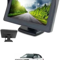 4.3 inch Dashboard Standing LCD TFT Monitor Display for Car Dashboard-301 Black LCD-image-97