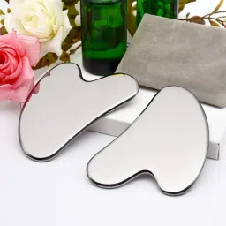 Stainless Steel Big Size Gua Sha Massager Tool – Premium Facial & Body Scraper-image-54