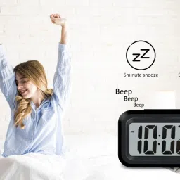 bbd kitchen shop Digital Black Clock image 5
