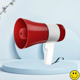 Handheld Megaphone with Siren, Microphone & Rechargeable for Outdoor EventsA475 Megaphone Portable Megaphone Siren Loudspeaker Function &Long Battery BackupQ475 Outdoor PA System-11