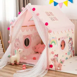 Kids Play Tent House For 2-7 Year Children (unicorn house)-image-27