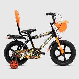 buke SMILES 14T Kids Cycle with Tranining Wheels for Boys & Girls for 2-5 Years age 14 T (inch) Road Cycle-picture-41