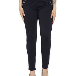 Westwood Women Blue Solid Skinny-Fit Jeggings-image-69