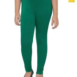 FRENCH KLEIDER Girls Pack Of 2 Pure Cotton Churidar Length Leggings-image-95