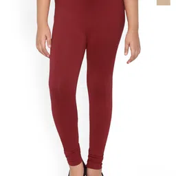 FRENCH KLEIDER Girls Pack Of 2 Pure Cotton Churidar Length Leggings-image-83