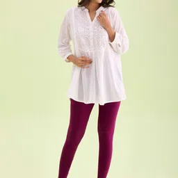 Go Colors Slim Fit Ankle Length Leggings-image-38