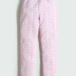 Cherry Crumble Girls Checked Ankle Length Leggings-image-13