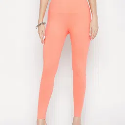 Clora Creation Women Mid Rise Cotton Ankle Length Leggings-picture-43