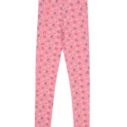 Bodycare Kids Girls Printed Cotton Ankle-Length Leggings-image-24