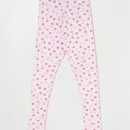 Fame Forever by Lifestyle Girls Pink Printed Ankle Length Leggings-image-103