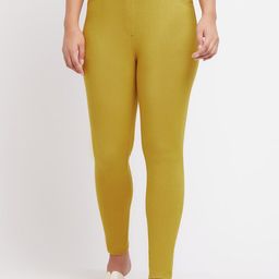 elleven Women Yellow Jeggings-picture-42