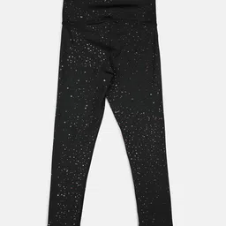Puma Girls Black Runtrain Printed Youth Leggings-picture-37