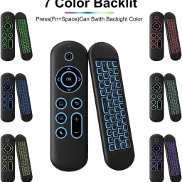 Tobo Air Mouse Remote Control Mouse Wireless Mini Keyboard 2.4G & BT5.2 TD-1285WA Wireless Standard Multi-device Keyboard Compatible with iPad, Desktop, Laptop, Tablet, Mac image 3