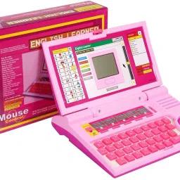 Educational Laptop Computer Toy with Mouse for Kids Above 3 Years-8
